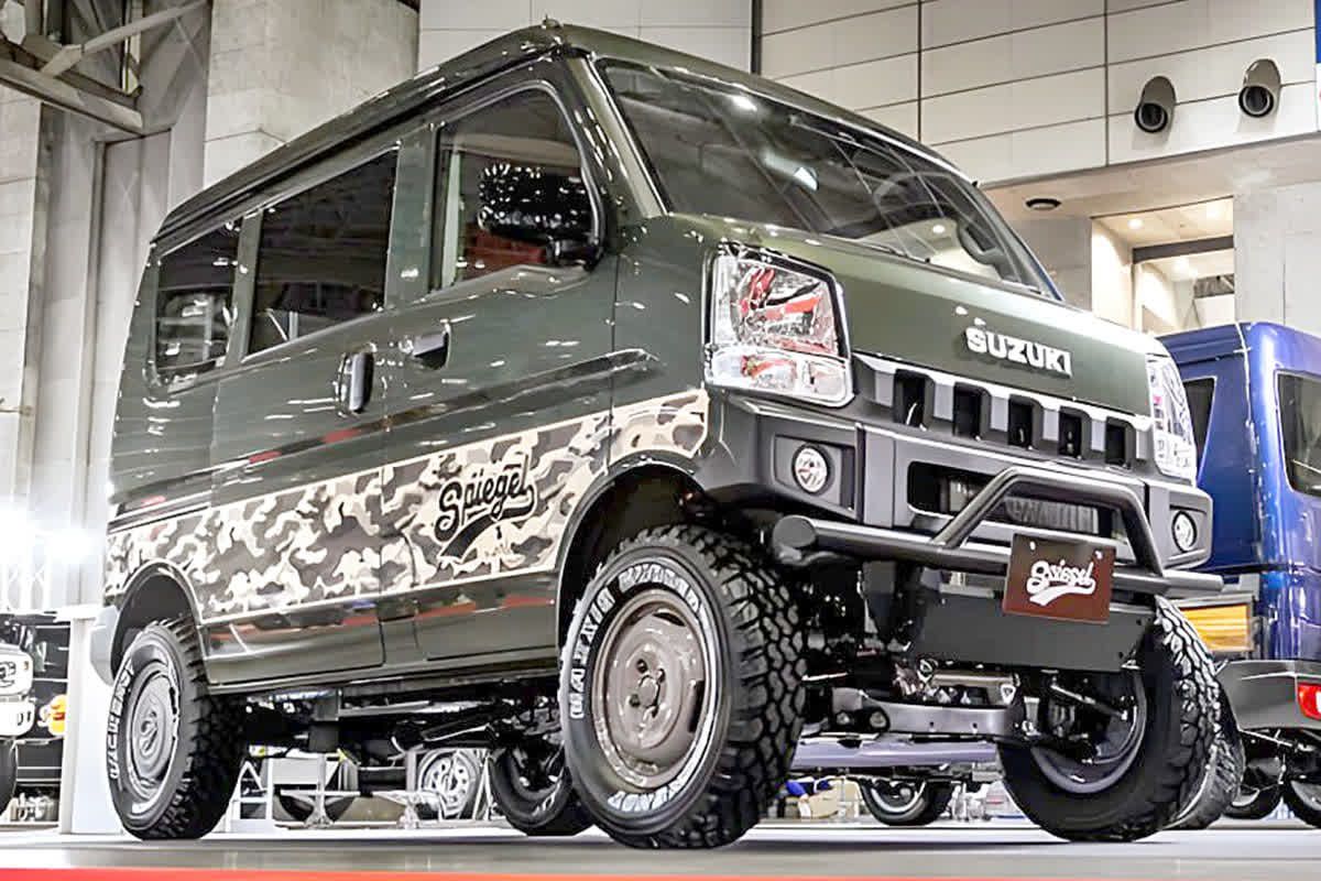 これぞDIYの極み！？ エブリイがジムニーと融合した最強カスタム、オフ