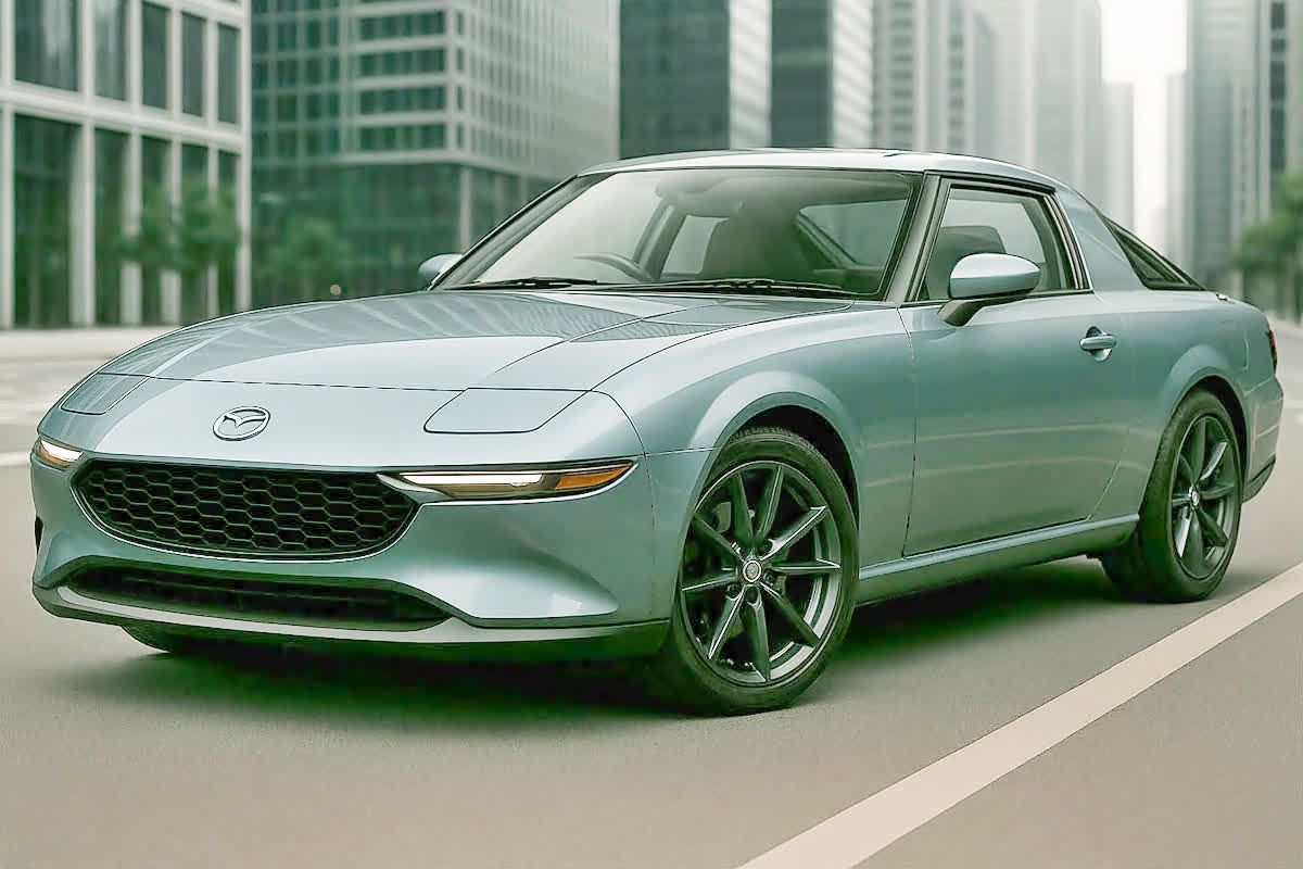あの名車が現代に帰ってきた？！マツダ「RX-7」、2025年仕様の姿に息を