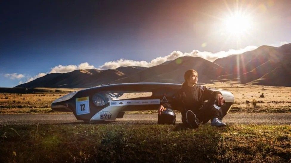 折り紙のような外観で燃費912km/L 大学生20人が数ヶ月かけて作った超省エネ車