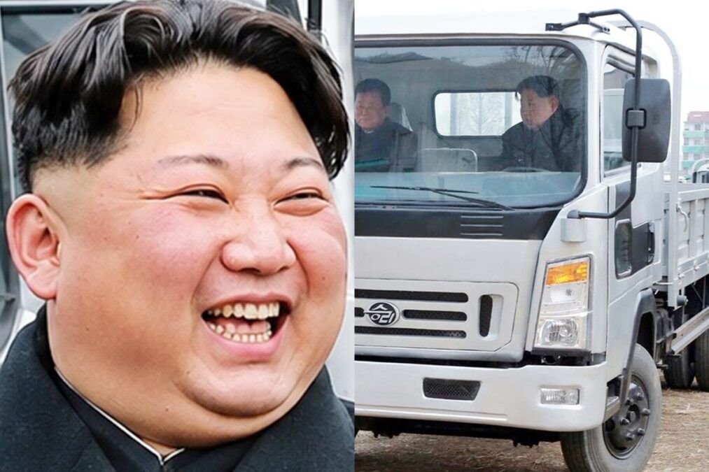 「合計5.2トン」金正恩が試乗した自国製トラック、実は中露の廃部品を寄せ集めた代物だった